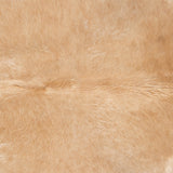 Brazilian Beige Cowhide Rug Size 8'5" L x 7'3" W 3130