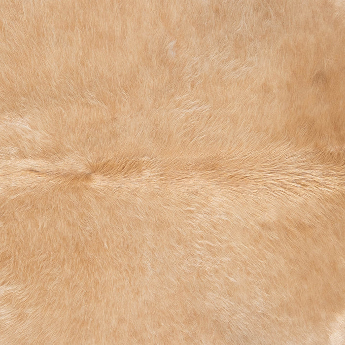 Brazilian Beige Cowhide Rug Size 8'5" L x 7'3" W 3130