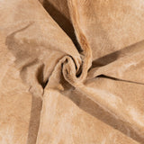 Brazilian Beige Cowhide Rug Size 8'5" L x 6'11" W 3131