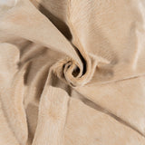 Brazilian Beige Cowhide Rug Size 8'4" L x 7'2" W 3136