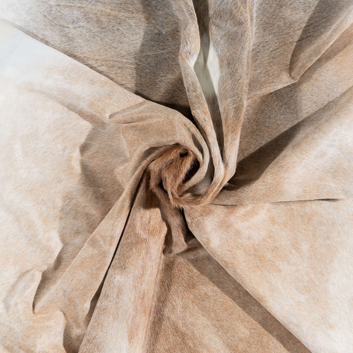 Brazilian Grey Palomino Cowhide Rug Size 8'4" L x 7'5" W 3148