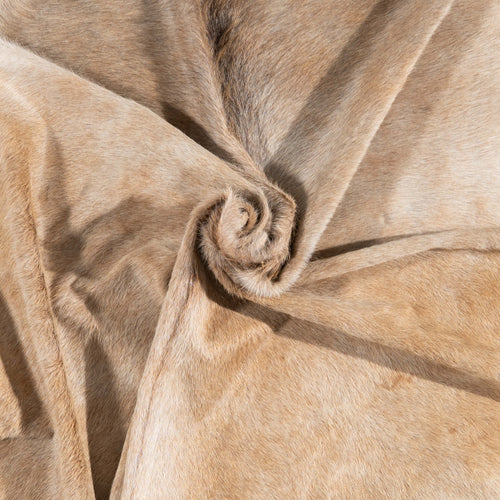 Brazilian Grey Palomino Cowhide Rug Size 7'9" L x 6'7" W 3165