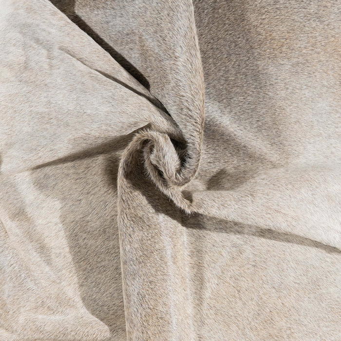 Brazilian Grey Palomino Cowhide Rug Size 7'3" L x 6'11" W 3173