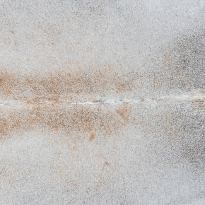Brazilian Grey Palomino Cowhide Rug Size 8'0" L x 7'8" W 3184