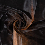 Brazilian Mahogany Cowhide Rug Size 7'5" L x 6'10" W 3199