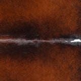 Brazilian Mahogany Cowhide Rug Size 7'1" L x 7'4" W 3209