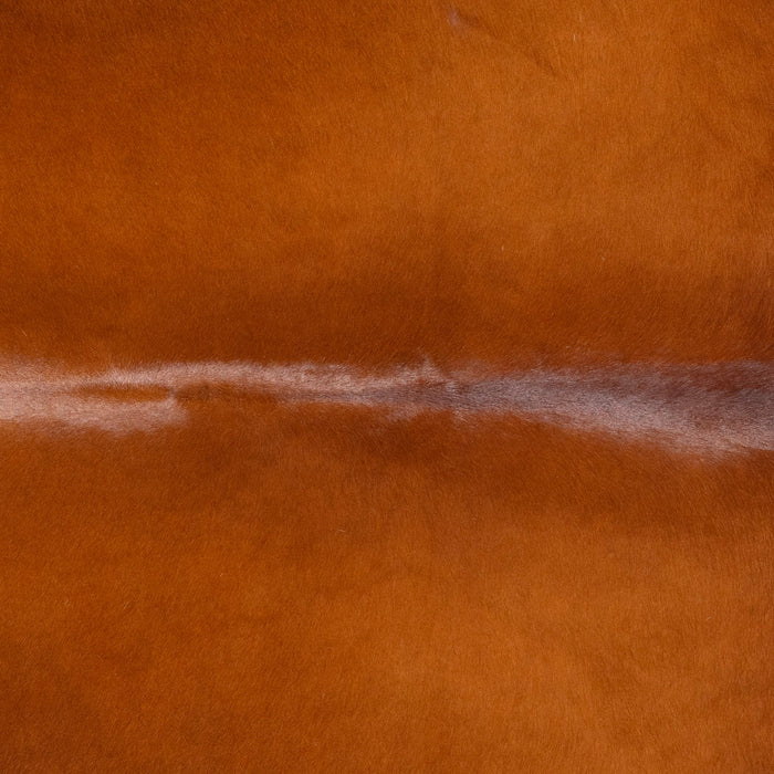 Brazilian Mahogany Cowhide Rug Size 7'4" L x 6'5" W 3210