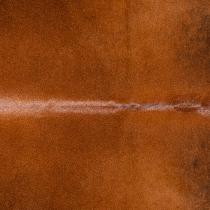 Brazilian Mahogany Cowhide Rug Size 7'4" L x 6'4" W 3211