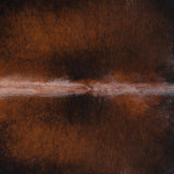 Brazilian Mahogany Cowhide Rug Size 6'6" L x 5'10" W 3221