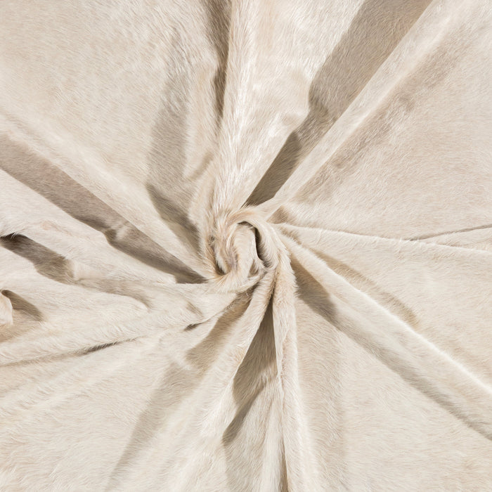 Brazilian Champagne Cowhide Rug Size 7'11" L x 7'0" W 3225
