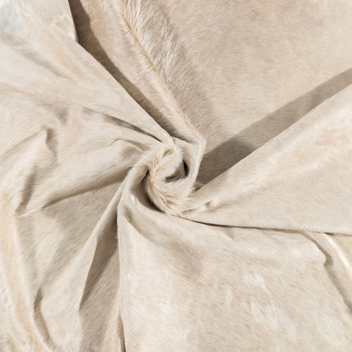 Brazilian Champagne Cowhide Rug Size 8'0" L x 7'3" W 3227