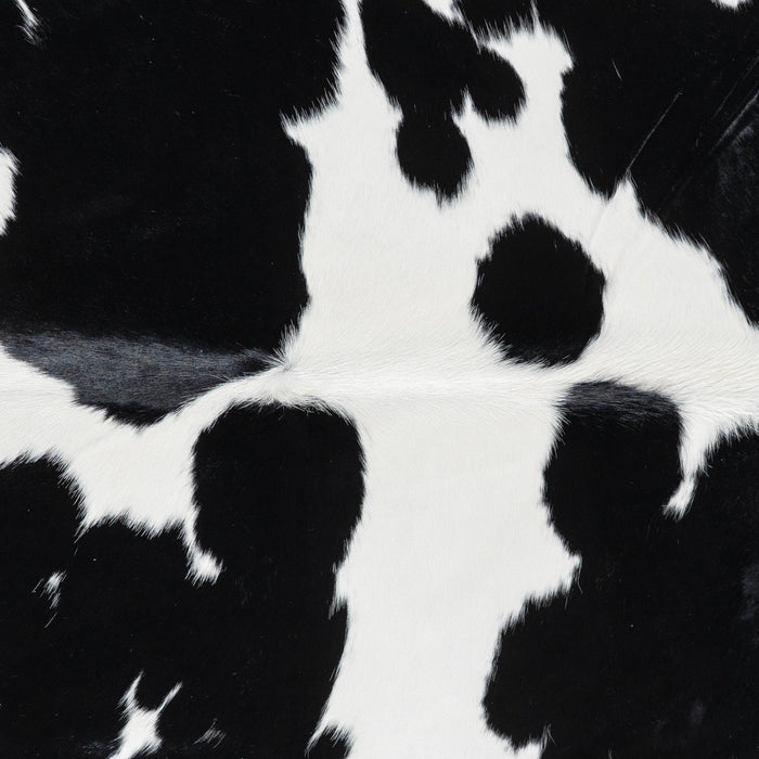 Brazilian Black and White Cowhide Rug Size 8'2" L x 7'2" W 3250
