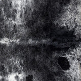 Brazilian Black Salt and Pepper Cowhide Rug Size 8'3" L x 7'1" W 3314