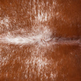 Brazilian Brown Salt and Pepper Cowhide Rug Size 6'11" L x 6'7" W 3330