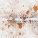 Brazilian Brown Salt and Pepper Cowhide Rug Size 6'11" L x 6'4" W 3348
