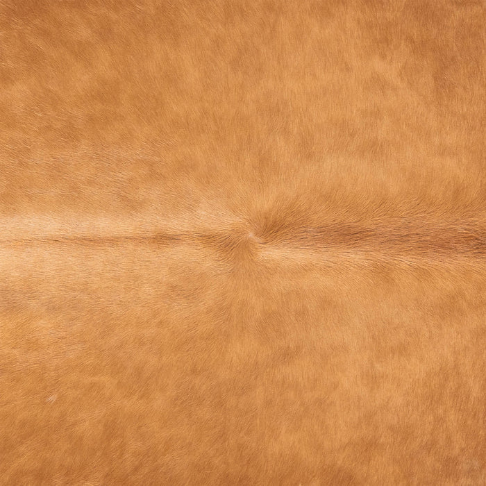 Brazilian Brown Cowhide Rug Size 7'0" L x 6'5" W 3427