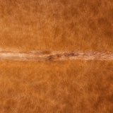Brazilian Brown Cowhide Rug Size 7'2" L x 6'3" W 3429