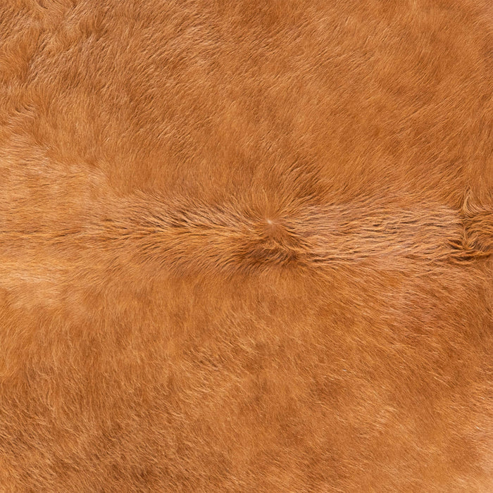 Brazilian Brown Cowhide Rug Size 7'5" L x 7'0" W 3431