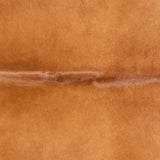 Brazilian Brown Cowhide Rug Size 7'2" L x 6'6" W 3433