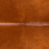 Brazilian Brown Cowhide Rug Size 7'10" L x 7'4" W 3435