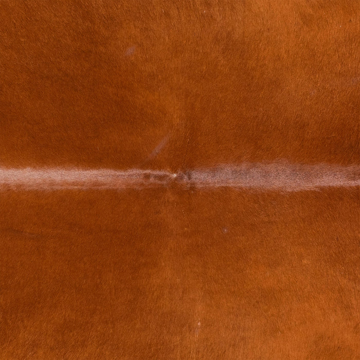 Brazilian Brown Cowhide Rug Size 7'10" L x 7'4" W 3435
