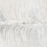 Brazilian Light Grey Brindle Cowhide Rug Size 7'11" L x 7'11" W 3438