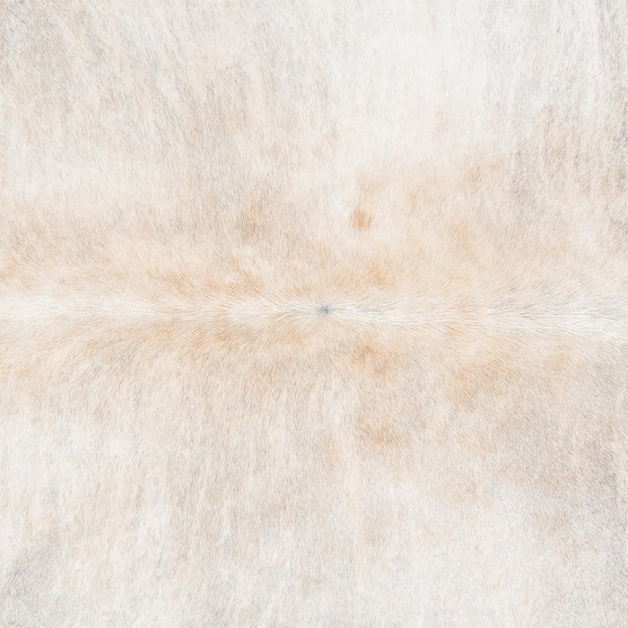 Brazilian Light Grey Brindle Cowhide Rug Size 7'10" L x 7'4" W 3441