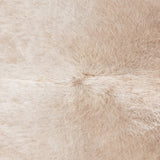 Brazilian Champagne Cowhide Rug Size 7'6" L x 6'4" W 3471