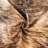Brazilian Brindle Cowhide Rug Size 7'5" L x 6'10" W 3477