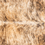 Brazilian Brindle Cowhide Rug Size 7'11" L x 7'1" W 3489