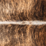 Brazilian Brindle Cowhide Rug Size 7'11" L x 6'6" W 3491