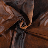 Brazilian Mahogany Cowhide Rug Size 7'4" L x 6'7" W 3500