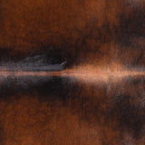 Brazilian Mahogany Cowhide Rug Size 7'4" L x 6'7" W 3500