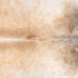 Brazilian Grey Palomino Cowhide Rug Size 7'5" L x 6'11" W 3509