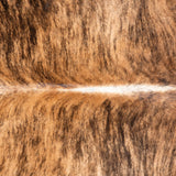 Brazilian Brindle Cowhide Rug Size 6'11" L x 6'2" W 3514