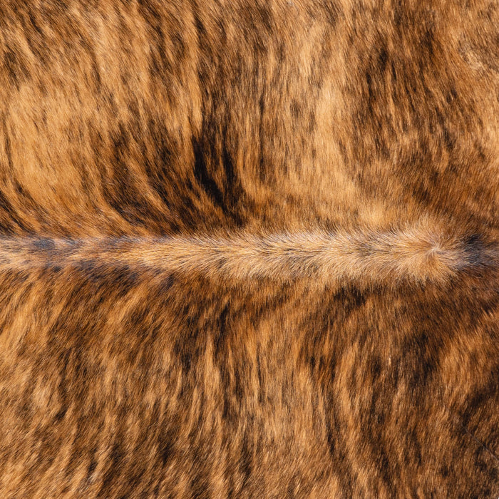 Brazilian Brindle Cowhide Rug Size 6'11" L x 5'10" W 3520