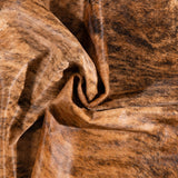 Brazilian Brindle Cowhide Rug Size 6'9" L x 5'6" W 3521