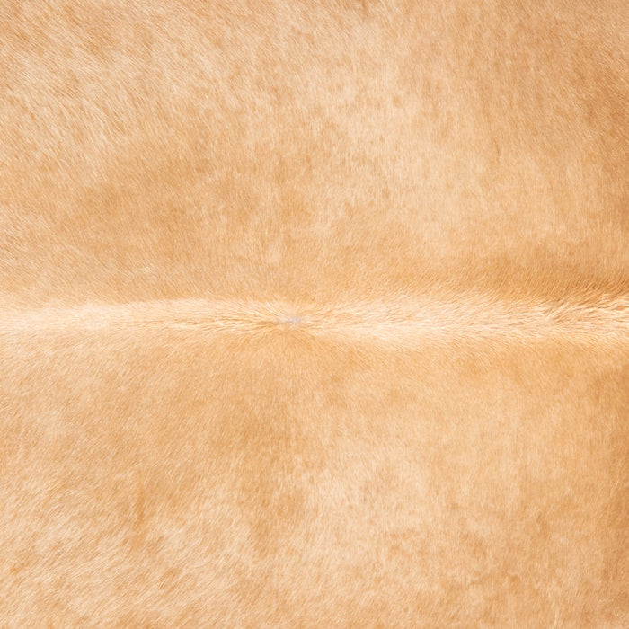 Brazilian Beige Cowhide Rug Size 6'9" L x 5'8" W 3530