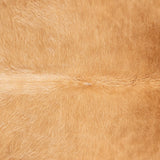 Brazilian Beige Cowhide Rug Size 7'0" L x 6'4" W 3531