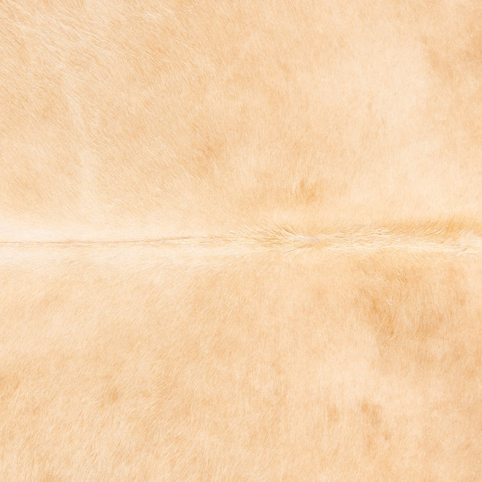 Brazilian Beige Cowhide Rug Size 7'3" L x 5'11" W 3533
