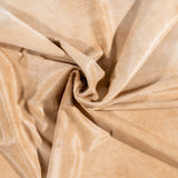 Brazilian Beige Cowhide Rug Size 7'2" L x 7'2" W 3543