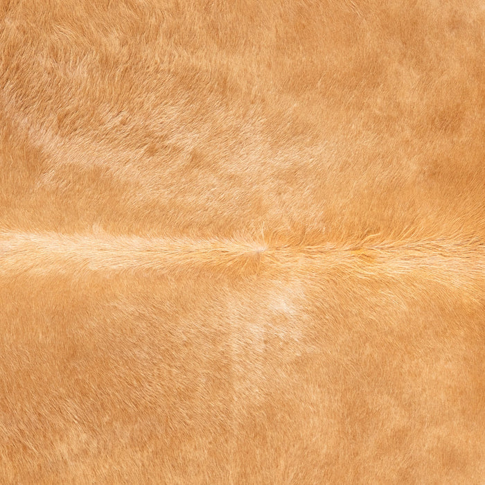 Brazilian Beige Cowhide Rug Size 6'5" L x 5'11" W 3544