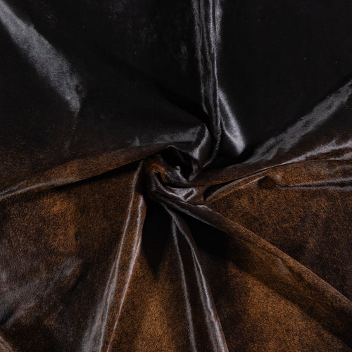 Brazilian Mahogany Cowhide Rug Size 7'8" L x 6'9" W 6136