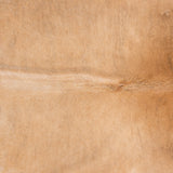 Brazilian Beige Cowhide Rug Size 8'4" L x 7'9" W 3606