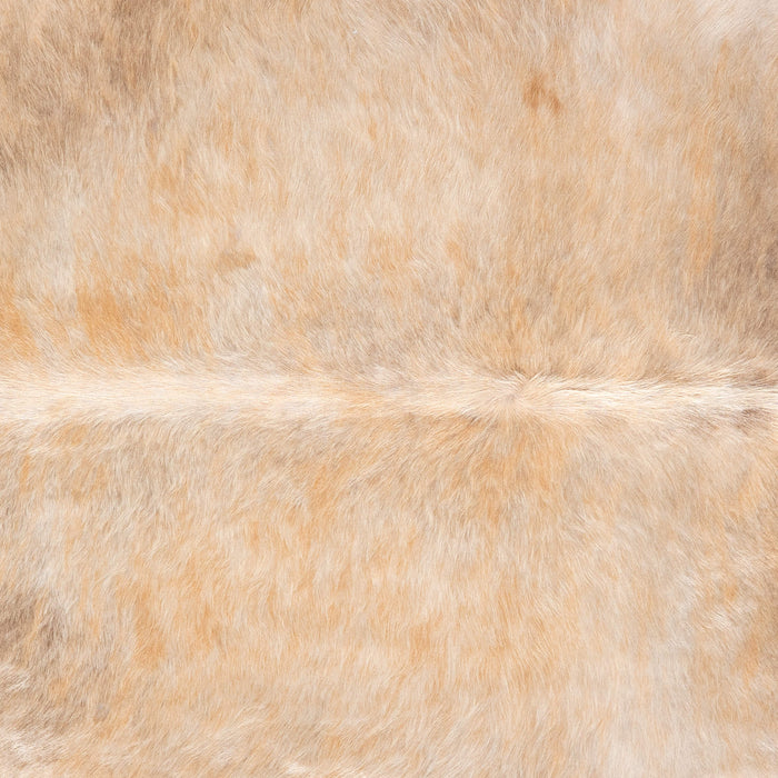 Brazilian Beige Cowhide Rug Size 7'8" L x 7'4" W 3625