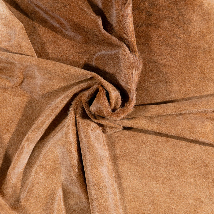 Brazilian Brown Cowhide Rug Size 8'10" L x 7'8" W 3630