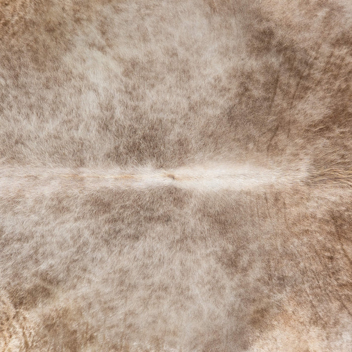 Brazilian Champagne Cowhide Rug Size 7'8" L x 7'1" W 3639