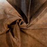 Brazilian Mahogany Cowhide Rug Size 8'2" L x 7'1" W 3640