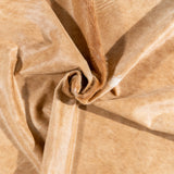 Brazilian Beige Cowhide Rug Size 7'11" L x 6'11" W 3642
