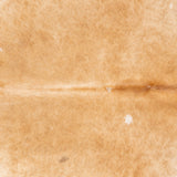 Brazilian Beige Cowhide Rug Size 7'11" L x 6'11" W 3642
